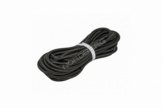Шланг топливный резиновый в оплетке 4мм, 1м. NORDBERG H0409NBR-BR