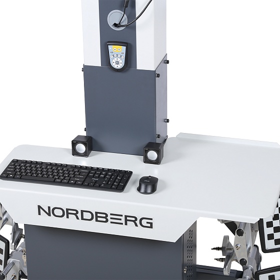 Стенд сход-развал 3D модель четырехкамерный NORDBERG C804_серый