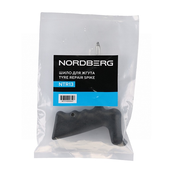 Шило для жгута, пластиковая пистолетная рукоятка NORDBERG NTR13