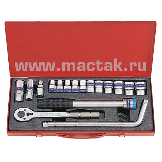 1/2” комплект  торцевых головок 4518MR