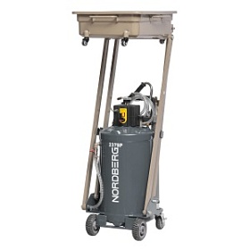 Установка для сбора масла пневматическая, 80 л, серая NORDBERG 2380PG