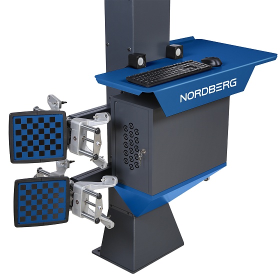 Стенд сход-развал 3D четырехкамерный NORDBERG C804_синий