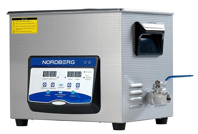 Ультразвуковая ванна с подогревом, 10 л NORDBERG NU100D