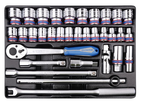 ����� �������� ������� 1/2 � ����������������, 33 �������� KING TONY 9-4333MR03 ����