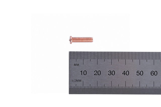 Болт омедненный для сварки, M4х16, 100 шт. NORDBERG F016(M4)
