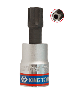 ������� (����) ��������  KING TONY 302D50 TORX PLUS 5-�� ������� 3/8� L=50�� IPR50 ����