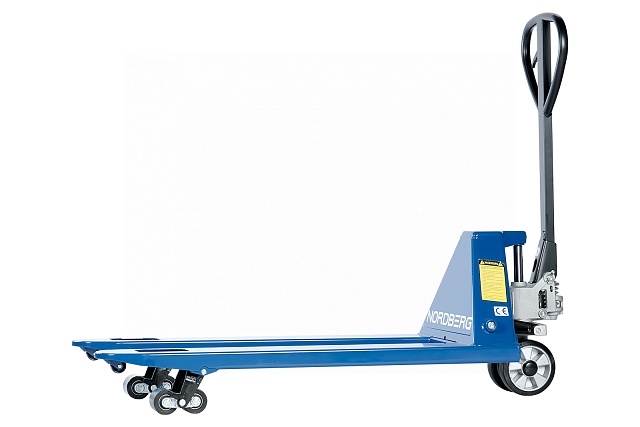 Тележка складская гидравлическая 3 т, с резиновыми колесами NORDBERG N3902-30R