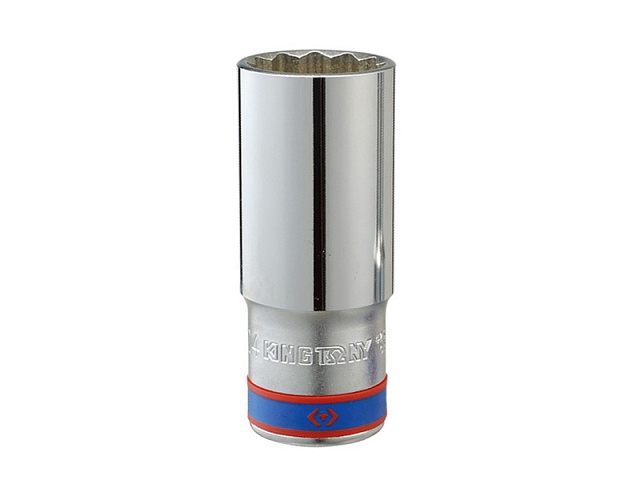 Головка торцевая глубокая king tony 423012m 1/2" 12гр.  12 мм