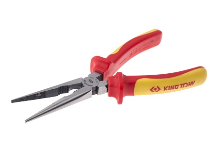 Пассатижи тонконосые 210 мм, диэлектрические KING TONY 6318-08A фото