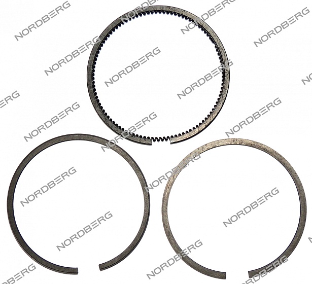 Комплект поршневых колец для головки NCE520 NORDBERG NCE520#P-RINGS(set1+2)