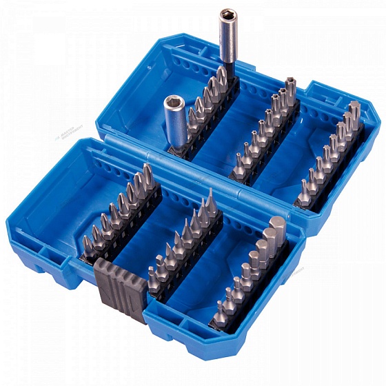 Набор вставок (бит) 1/4"", 49 предметов