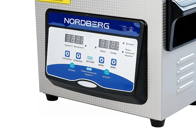 Ультразвуковая ванна с подогревом, 3,2 л NORDBERG NU32D