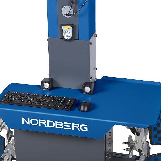 Стенд сход-развал 3D четырехкамерный NORDBERG C804_синий