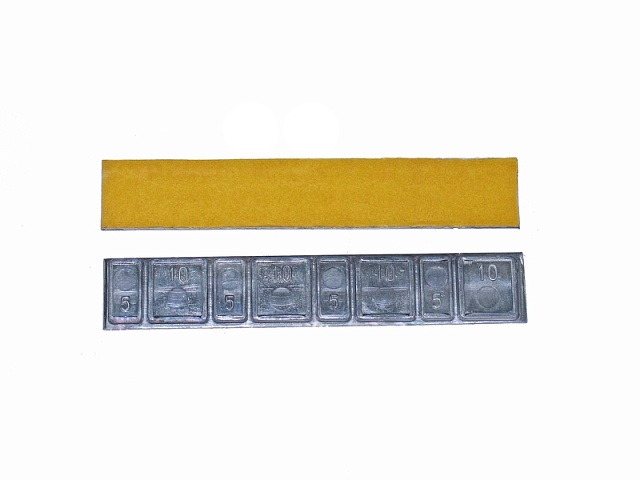 CLIPPER ГРУЗИК 0042 штампованный тонкий на желтой ленте 60гр. (набор 50шт.)