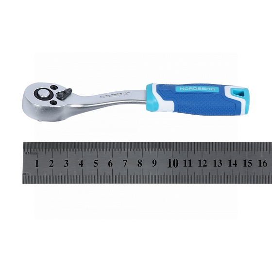 Трещотка 1/4", 72 зубца, с флажковым переключением NORDBERG 225-706