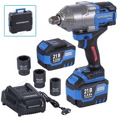 ��������� ��������������, 3/4", 21 �, 1500 ��, 2 ������������ 6 A � �������� ����������, � �����  NORDBERG NE806K-3/4 ����