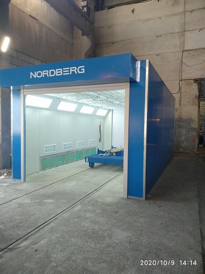 Окрасочно сушильная камера NORDBERG INDUSTRIAL