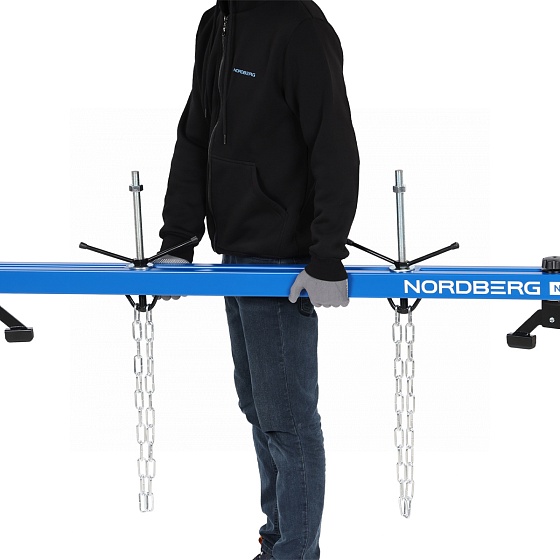 Стенд для вывешивания двигателей 500 кг, L=180 см NORDBERG N3005LV