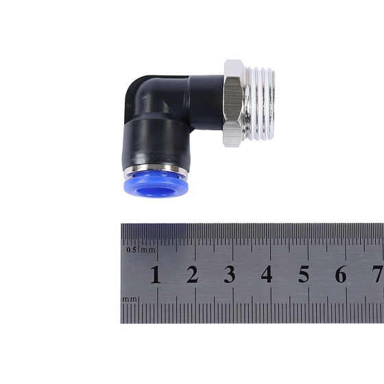 Фитинг угловой трубка 10 мм резьба 1/2" NORDBERG QPLN10-04