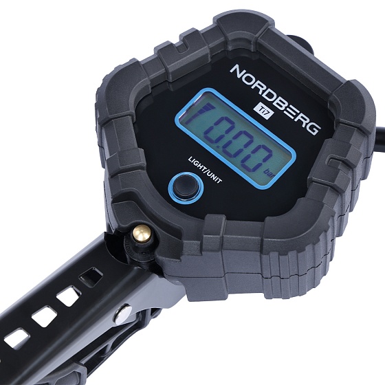 Пистолет профессиональный для подкачки колес, цифровой NORDBERG Ti7