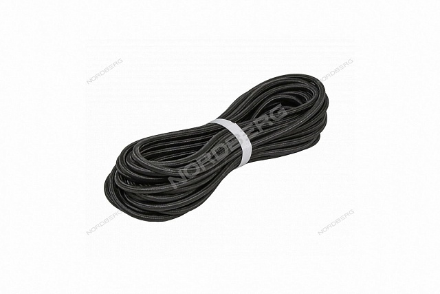 Шланг топливный резиновый в оплетке 3мм, бухта 15м. NORDBERG H0307NBR-BR_15