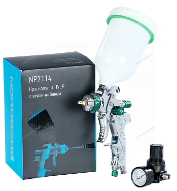 NORDBERG ����������� NP7114 HVLP � ������� �����, ����� 1,4 ��, � ������� ����