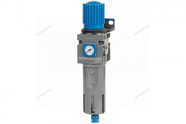 Фильтр воздушный с редуктором, 1/2", 16 бар NORDBERG NP8244
