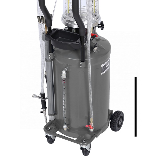 Установка для сбора масла пневматическая, 80 л, серая NORDBERG 2380G