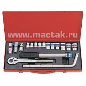 1/2” комплект торцевых головок 4518MR