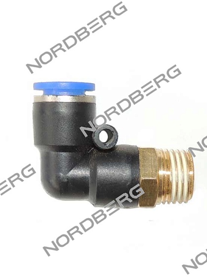 Фитинг угловой D8 1/4" для NL24 NORDBERG ЦБ-00007609