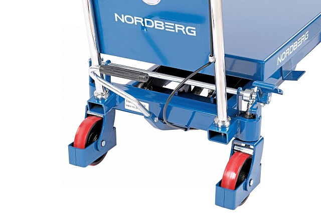 Стол подъемный гидравлический 1000 кг NORDBERG N3T1000