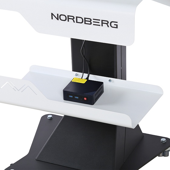 Стенд сход-развал 3D настенный, без колонны NORDBERG C802-C_серый