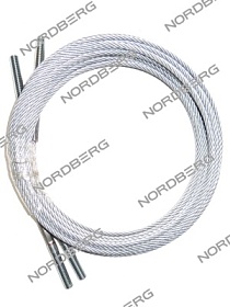 Трос для подъемников N4120B-4, N4120BE-4, N4120BM-4 (2 шт / комплект) 8815 мм NORDBERG ЦБ-0009281